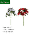 9 Head Red/White Mix Christmas Bush Assortment