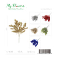 13.8" Artificial Lavender Bush Mixed Colors - 36 Pcs/Case
