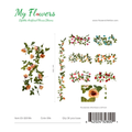 Mix-10 Head Sweet Rose Artificial Hanging Flower Garland - MyFlowers 03-328 Mix