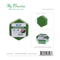 5.91 inch Hexagon Wet Floral Foam Brick for Fresh Flower Arrangements - MyFlowers line