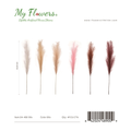 Mix Artificial Pampas Reed Grass Stem 45.28 inch - MyFlowers 04-489 Mix