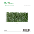 Dark Green Expandable Artificial Apple Leaf Privacy Fence 39.37x118.11 inch - MyFlowers 06-668