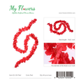 74 inch Red Artificial Hanging Flower Garland - MyFlowers line