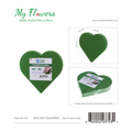 7.48 inch Heart-Shaped Wet Floral Foam Brick for Fresh Flower Arrangements - MyFlowers line