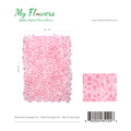 Champagne Pink Double-Deck Silk Sakura Flower Wall Mat Backdrop Panel 23.62x15.75 inch - MyFlowers 06-651